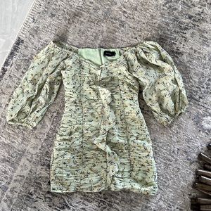 MinkPink XS sage Dress